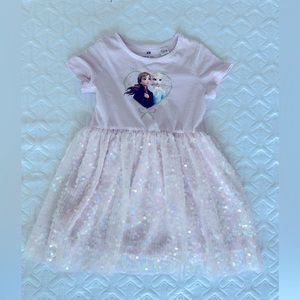 Toddler Girl Frozen Sequin Dress